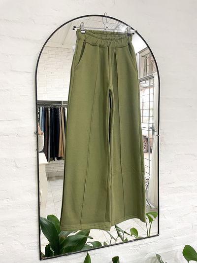 Pantalón frizado - verde - talle 1