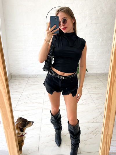 Muscu Lauren - negro