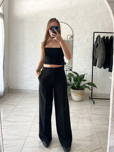 Sastrero negro - talles 2 y 3
