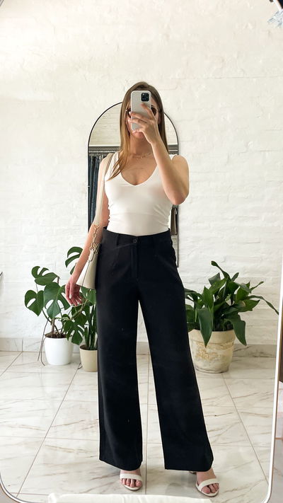 Pantalón sastrero - negro - talles 1, 2 y 3