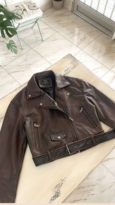 Campera Char choco - talle M