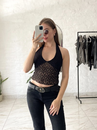 Top escote V
