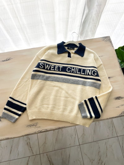 Suéter Sweet- oversize 