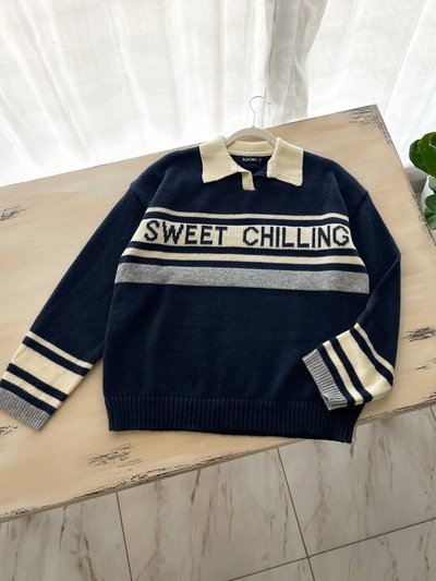 Suéter Sweet- oversize 