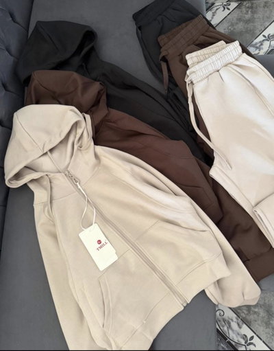 Conjunto: pantalón + campera - frisado 
