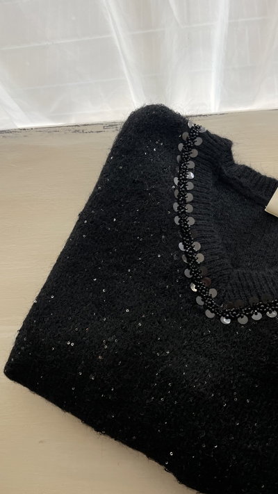 Sueter con lentejuelas - calidad premium 