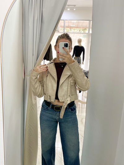 Campera Milu corta - talle S 