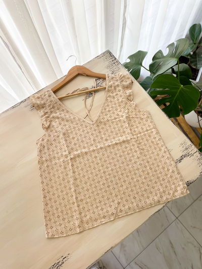 Blusa broderie - talle 2 