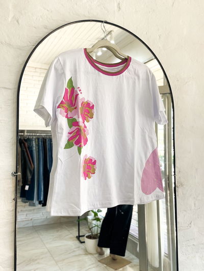 Remera estampada - talle M/L