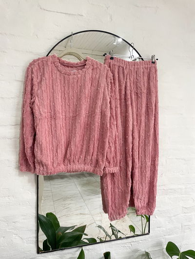 Pijama puntitos - polar - 34 al 40