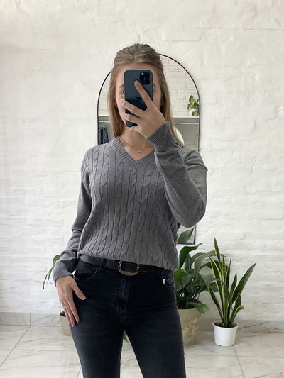 Suéter escote V - talle S/M