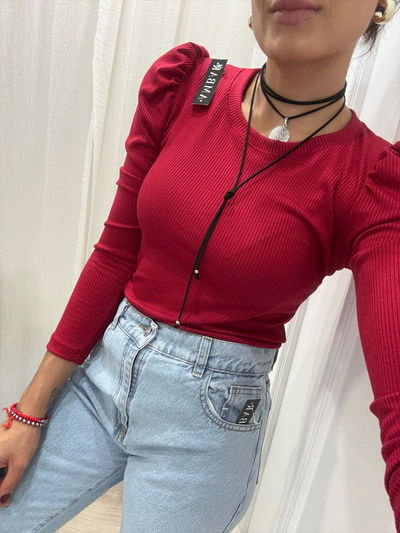 Remera de morley manga princesa 