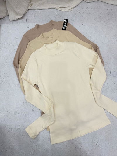 Remera media polera de morley 