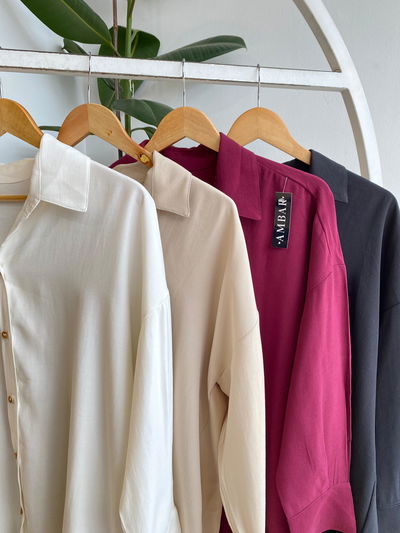 Camisa de gabardina 