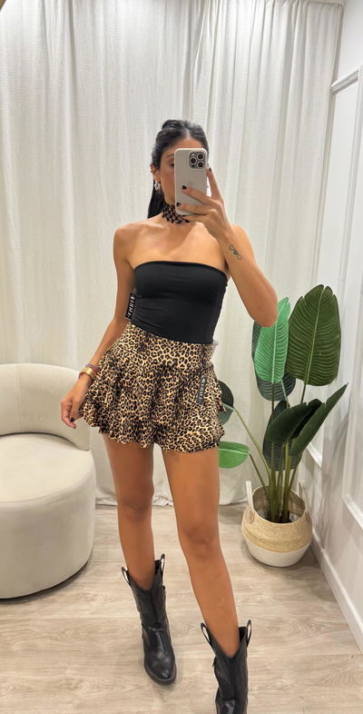 Pollera de modal print 