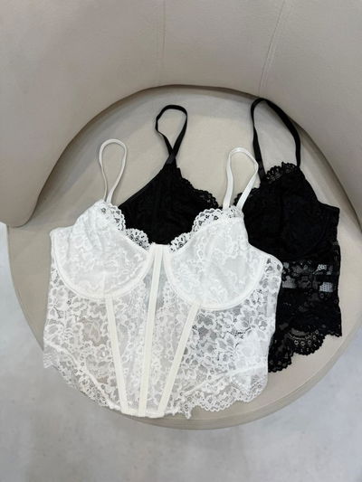 Corset de encaje importado 