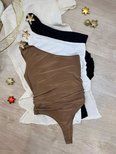 Body Naxa aplique flor