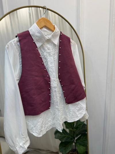 Chaleco gamuzado Lua