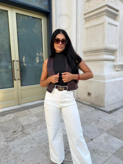 Chaleco gamuzado Mar