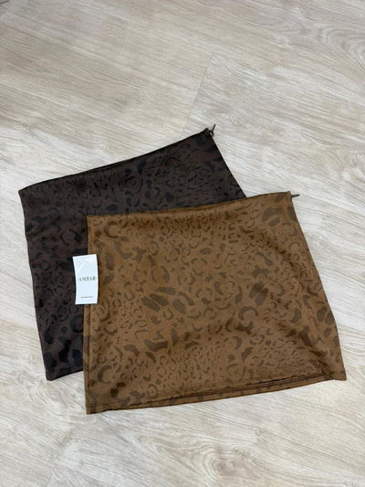 Pollera gamuzada Rea