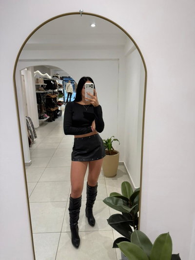 Short pollera engomado Rosi