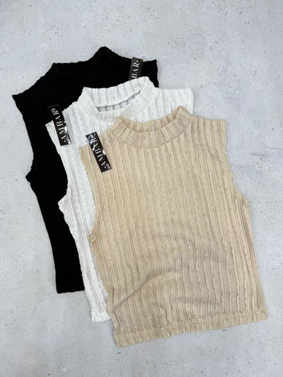Remera musculosa de bambula media polera 