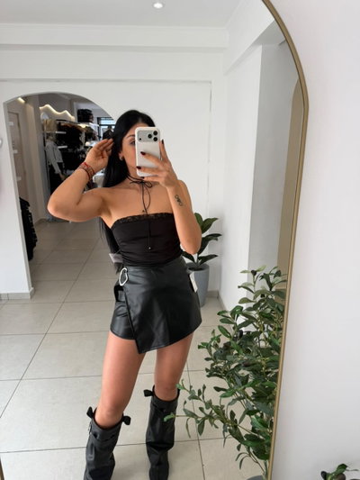 Short Pollera Engomado Nati