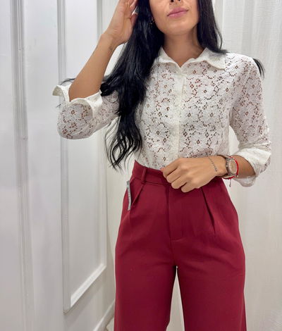 Camisa de broderie 