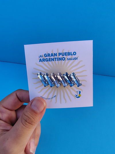 Escarapela MARÍA GUADALUPE (AA)