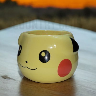 TAZA CERAMICA ARTESANAL POKEMON "PIKACHU"