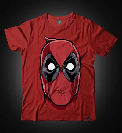 Remera Unisex Premiun "Deadpool" 