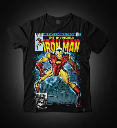 Remera Unisex Premiun "The invencible Iron Man" 