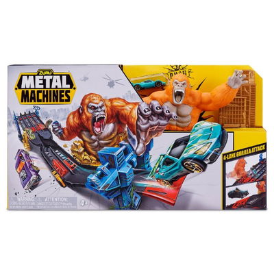 METAL MACHINE PISTA 4 CARRILES 1 GANADOR "GORILLA ATTACK"