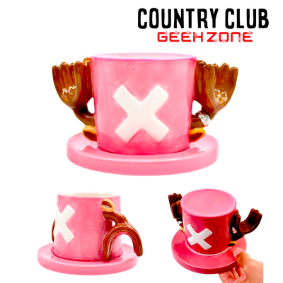 TAZA CERAMICA IMPORTADA ONE PIECE "SOMBRERO CHOPPER"