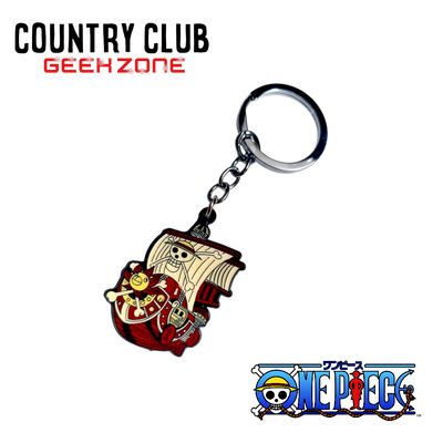 Llavero de Metal One Piece – Barco Thousand Sunny (Importado)