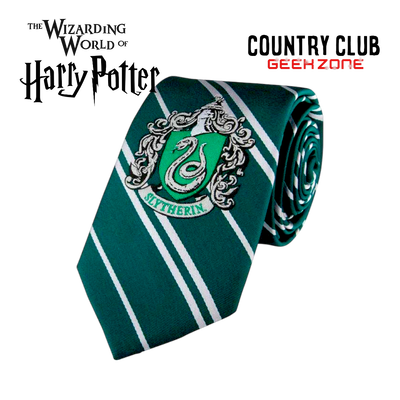 Corbata Slytherin – Estilo Hogwarts