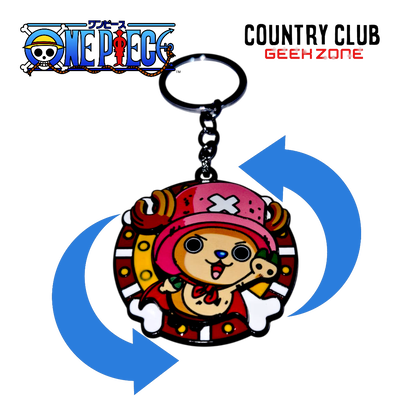 Llavero Metálico Giratorio Chopper – One Piece