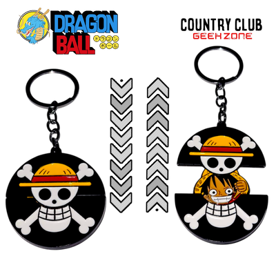 Llavero Metálico One Piece –Logo Con Apertura Sorpresa