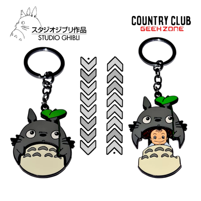 Llavero Metálico Mi Vecino Totoro Con Apertura Sorpresa