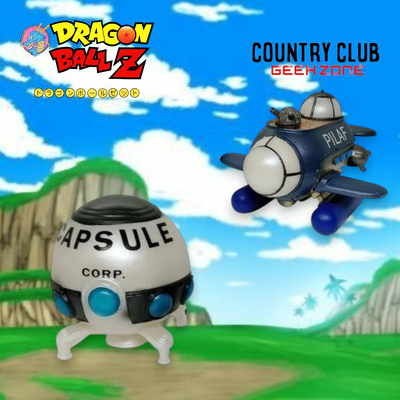 Mini Vehículos Dragon Ball – Set N° 3 (incluye 2 vehiculos)