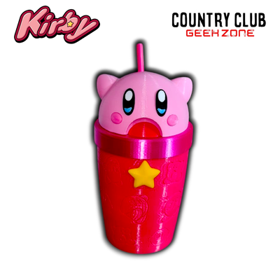 Vaso frappé Kirby 3D -Clasico– Diseño Impreso en 3D