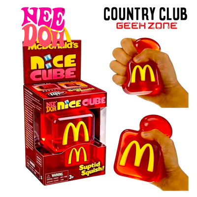 SQUISHY NICE CUBE McDONALD'S ROJO | CUBO ANTIESTRÉS SENSORIAL