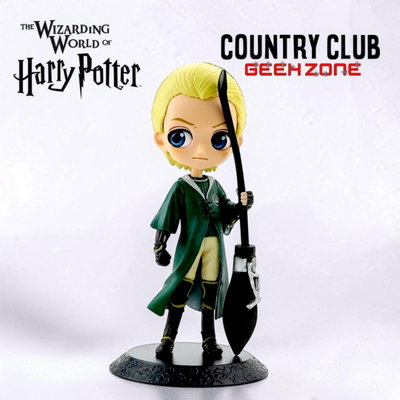 Figura Draco Malfoy Quidditch Estilo Chibi / Q Posket - Harry Potter