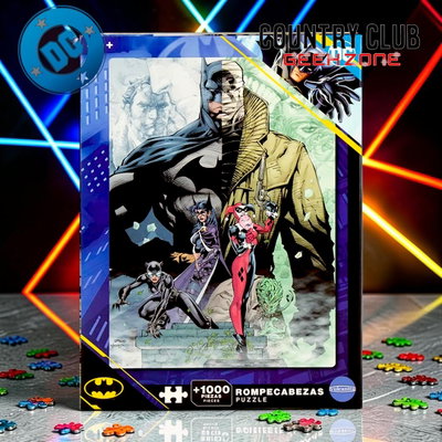 Puzzle DC Comics – 1000 Piezas- BATMAN & HUSH - Portada Promocional -