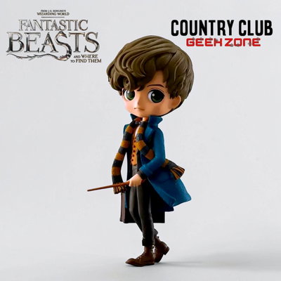 Figura Newt Scamander Estilo Chibi / Q Posket - Animales Fantásticos (Harry Potter)