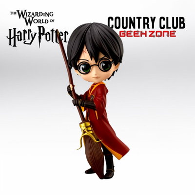 Figura Harry Potter Quidditch Gryffindor Estilo Chibi / Q Posket - Harry Potter
