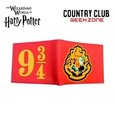 Billetera Harry Potter – Hogwarts 9¾ Roja- Silicona