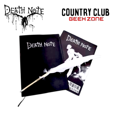 📓 Death Note – Cuaderno Réplica con lapicera de Pluma Blanca 