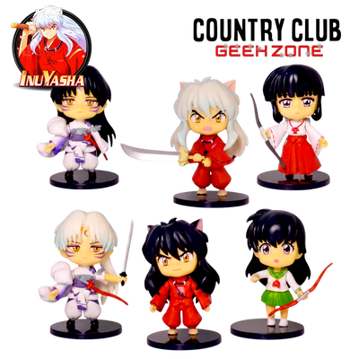 Figuras Inuyasha Coleccionables 10cm – Set Completo x6 o Individuales