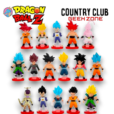 Figuras Dragon Ball Coleccionables 6 cm – Set Completo x16 o Individuales
